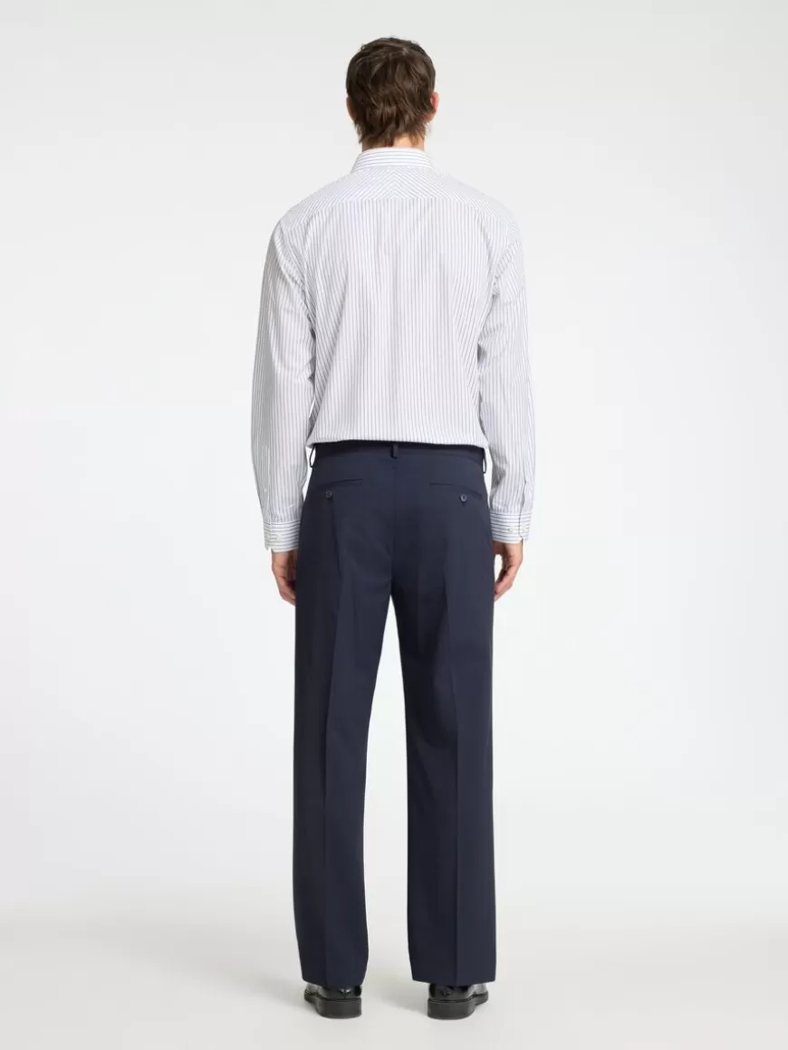 SELECTED 100% BOMULL SLIM FIT SKJORTE White Outlet