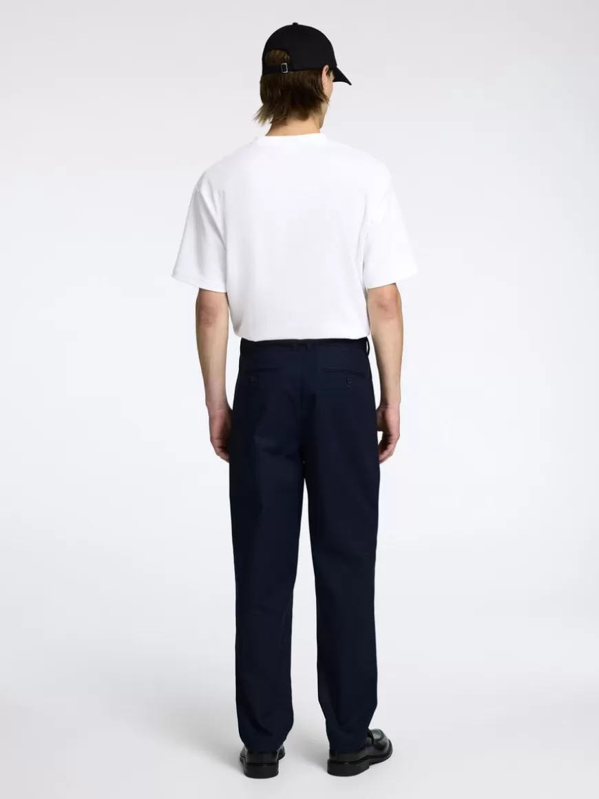 SELECTED 190 REGULAR TAPERED FIT BUKSER Blue Flash Sale