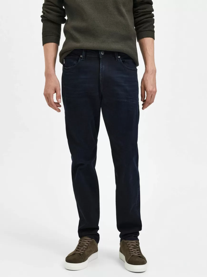 SELECTED 196 STRAIGHT FIT JEANS Blue Fashion