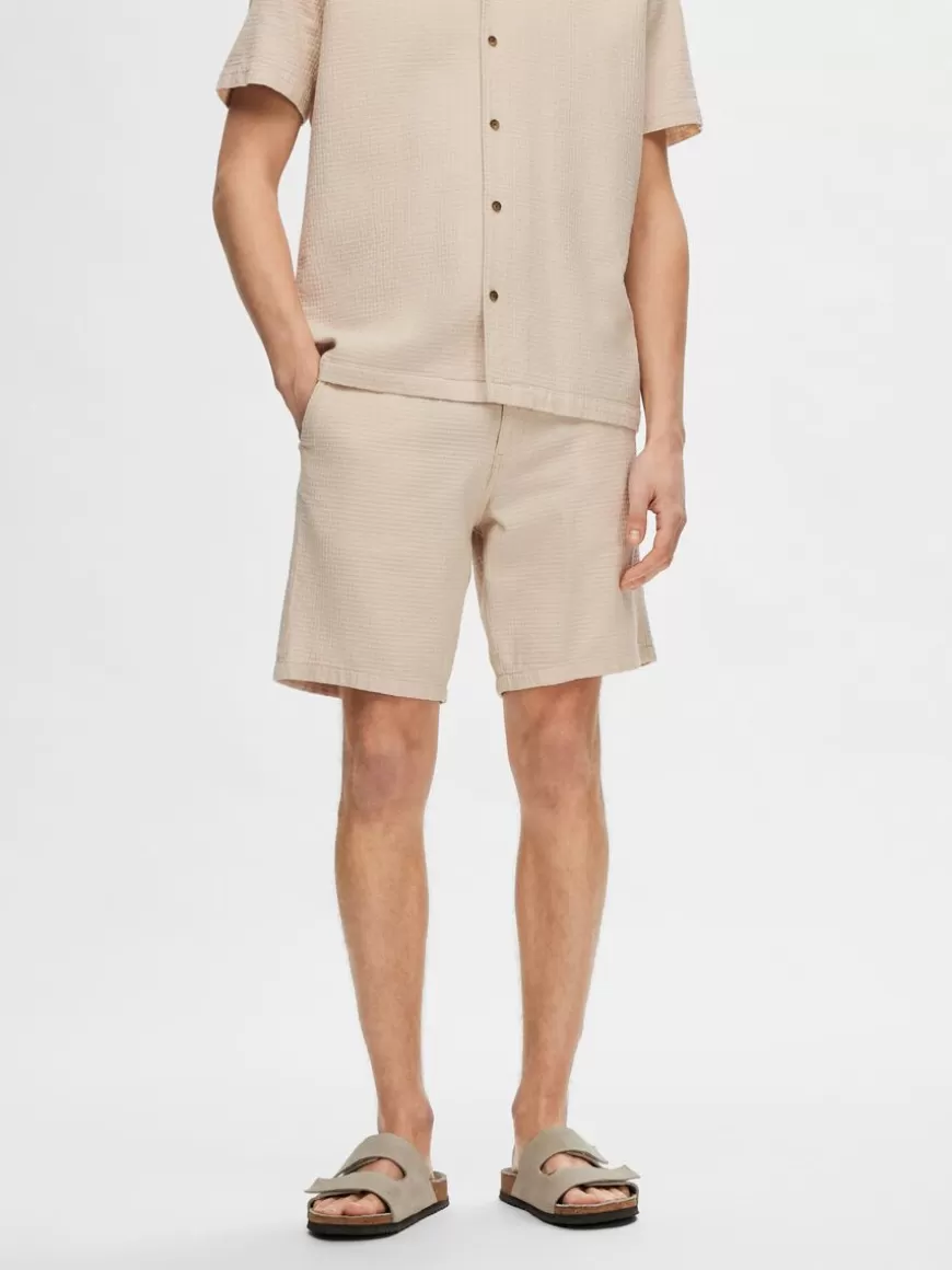 SELECTED BOMULL SHORTS Beige Cheap