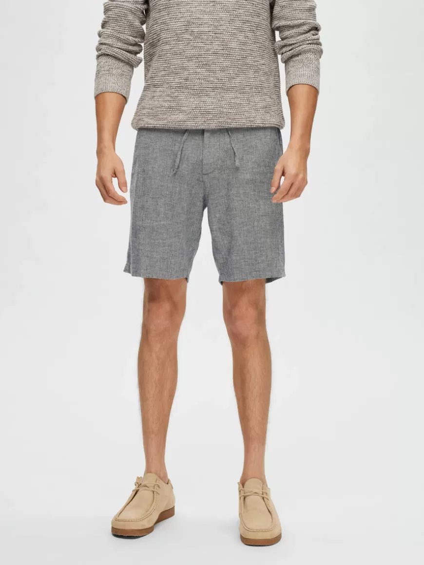 SELECTED COMFORT FIT SHORTS Blue Outlet