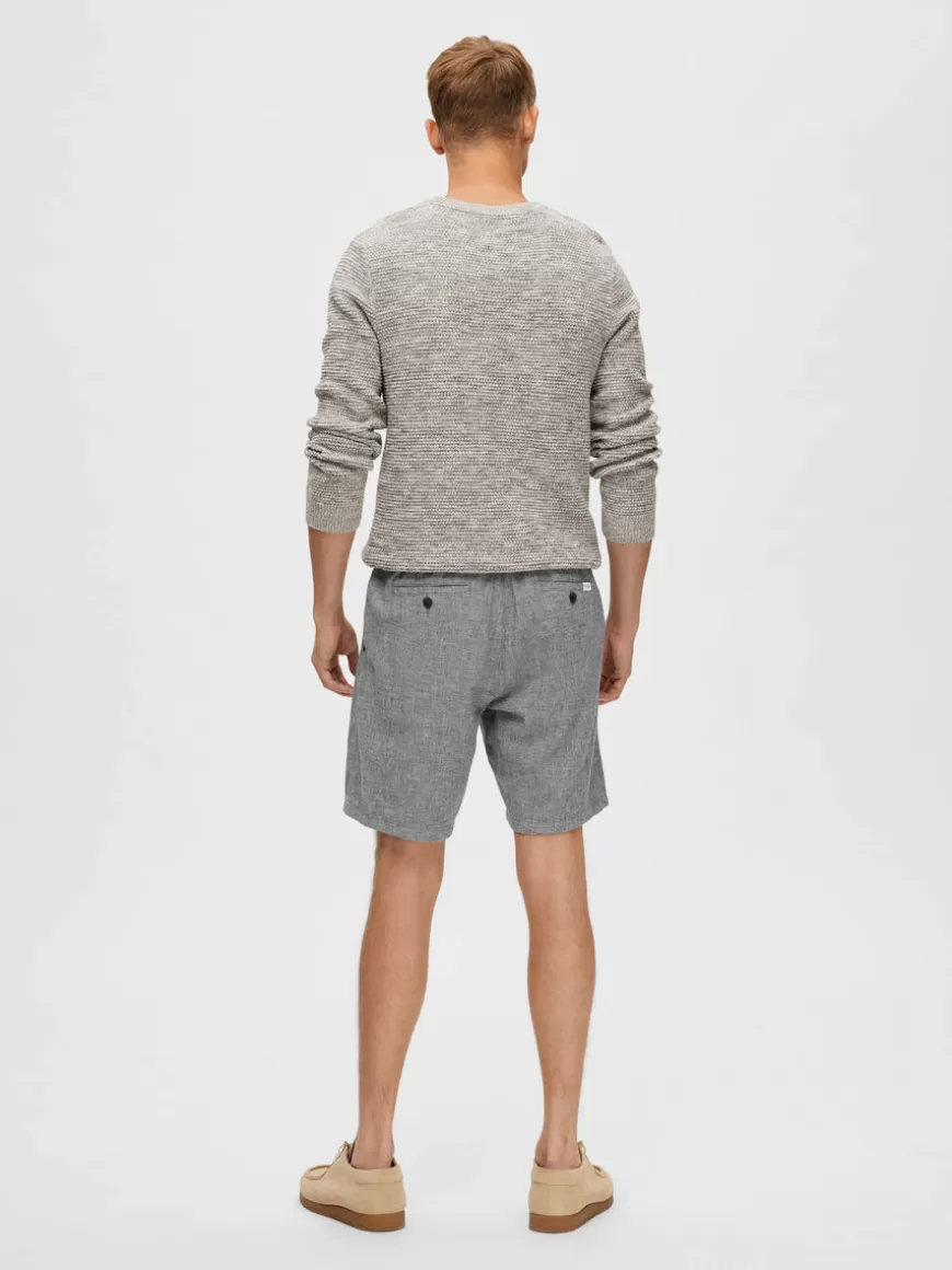 SELECTED COMFORT FIT SHORTS Blue Outlet