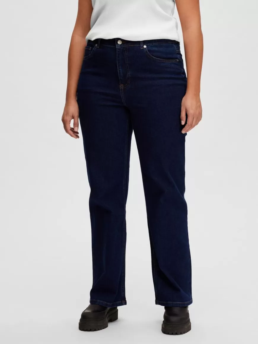 SELECTED CURVE BOOTCUT JEANS Blue Store