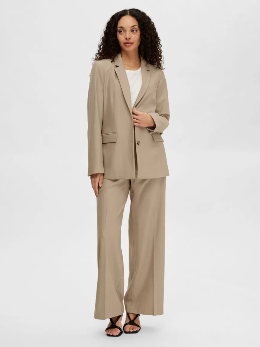 SELECTED FORMELL BLAZER Beige Discount