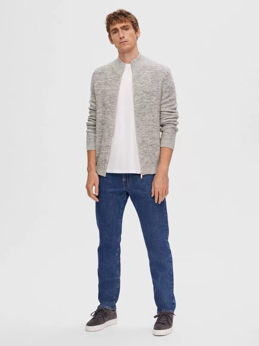 SELECTED GLIDELÅS CARDIGAN Grey Outlet