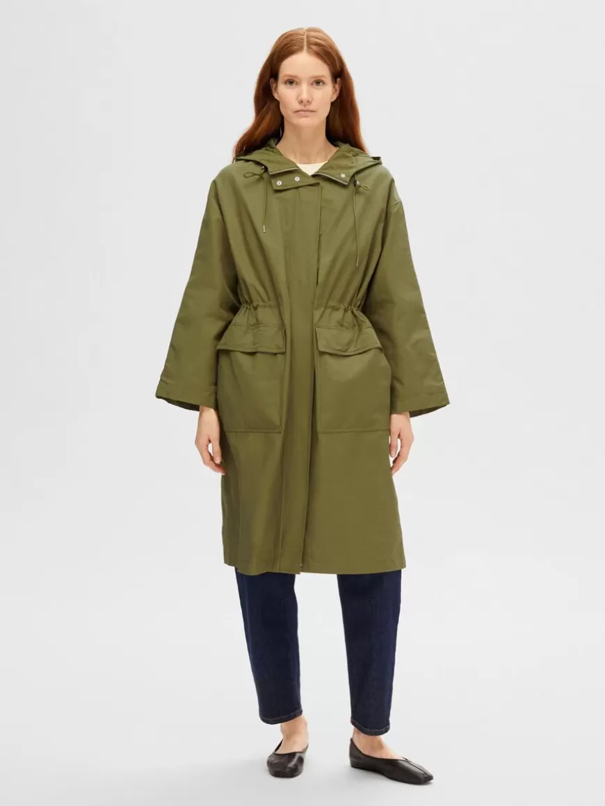 SELECTED HETTE PARKAS Green Sale