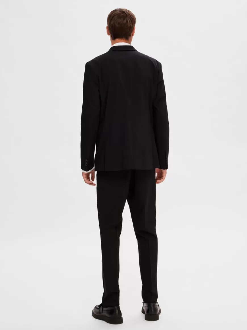 SELECTED KLASSISK DOBBELTSPENT BLAZER Black Best