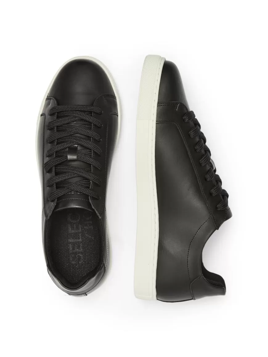 SELECTED KLASSISK SNEAKERS Black Store