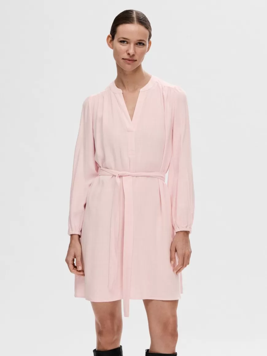 SELECTED LANGERMET MINIKJOLE Pink Online