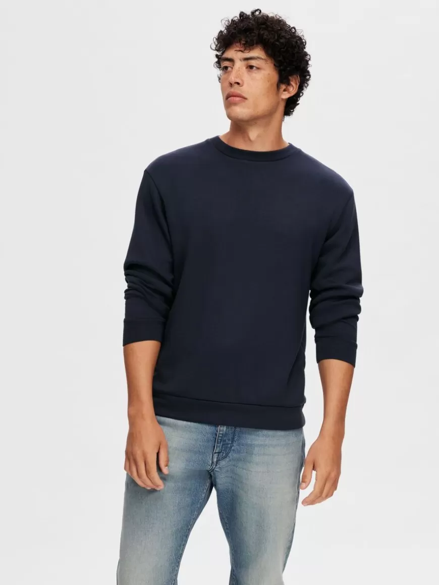 SELECTED LANGERMET SWEATSHIRT Blue Online