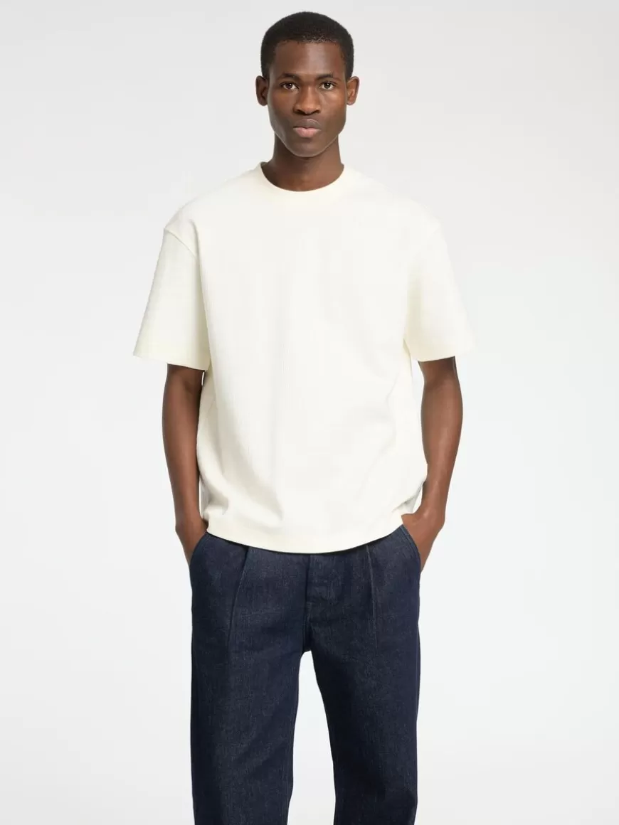 SELECTED LOOSE FIT T-SKJORTE White Online