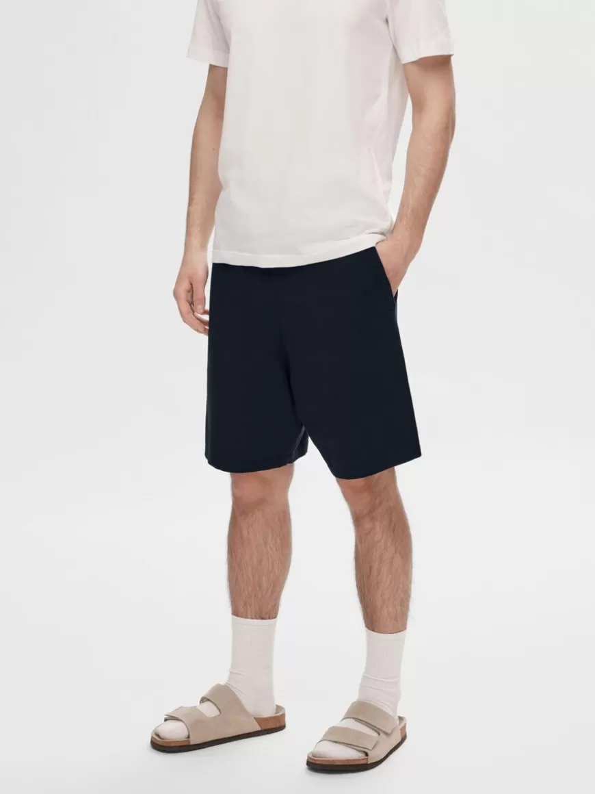 SELECTED LOUNGEWEAR SHORTS Blue Shop