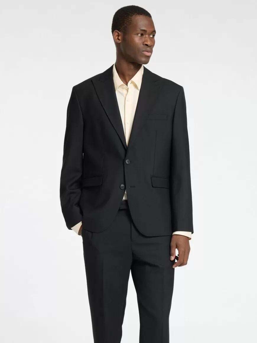 SELECTED NORMAL PASSFORM ENKELTSPENT BLAZER Black Outlet