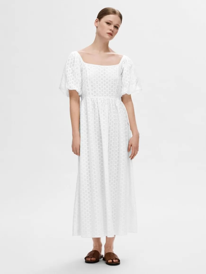 SELECTED OFF-SHOULDER MAKSIKJOLE White Online