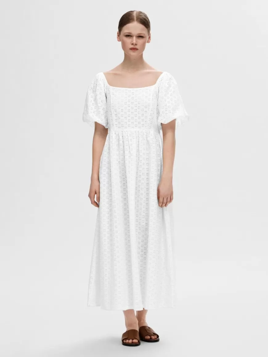 SELECTED OFF-SHOULDER MAKSIKJOLE White Online