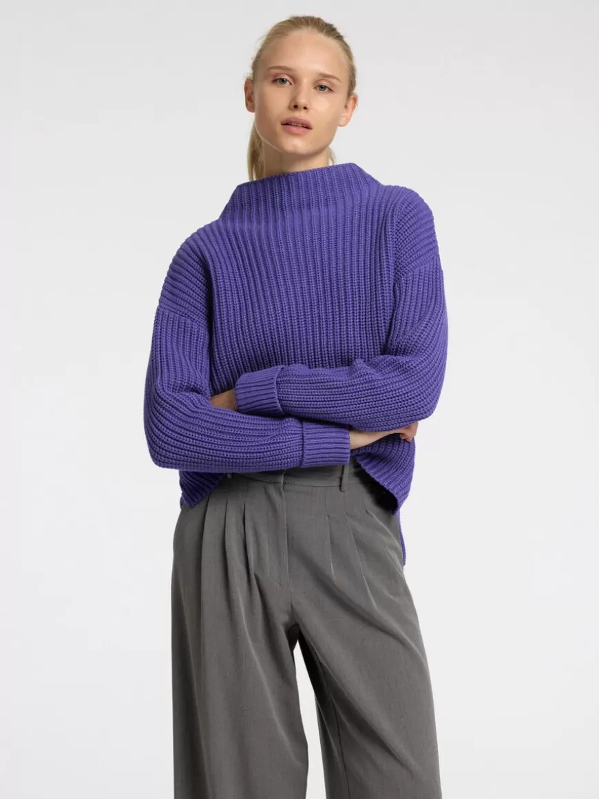 SELECTED OVERSIZED GENSER Purple Best