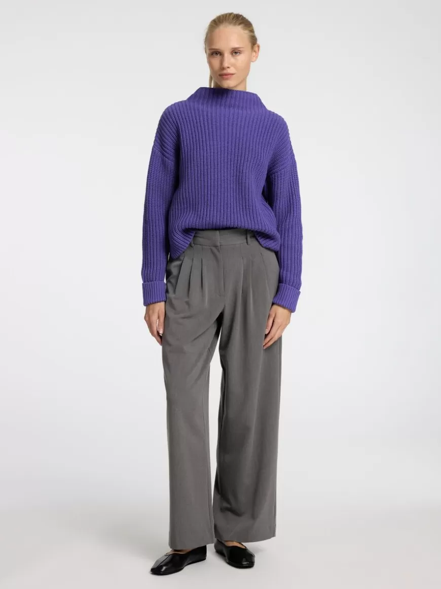 SELECTED OVERSIZED GENSER Purple Best