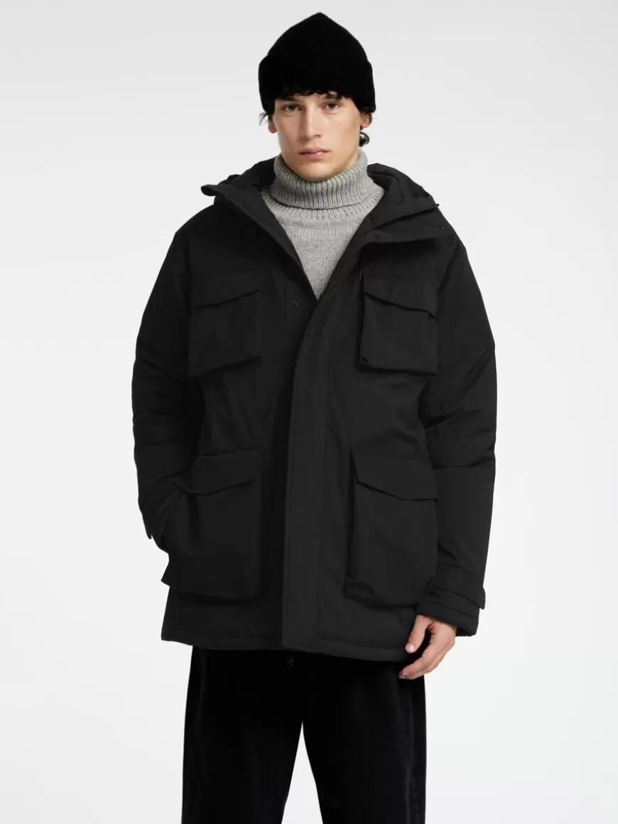 SELECTED POLSTRET PARKAS Black Cheap