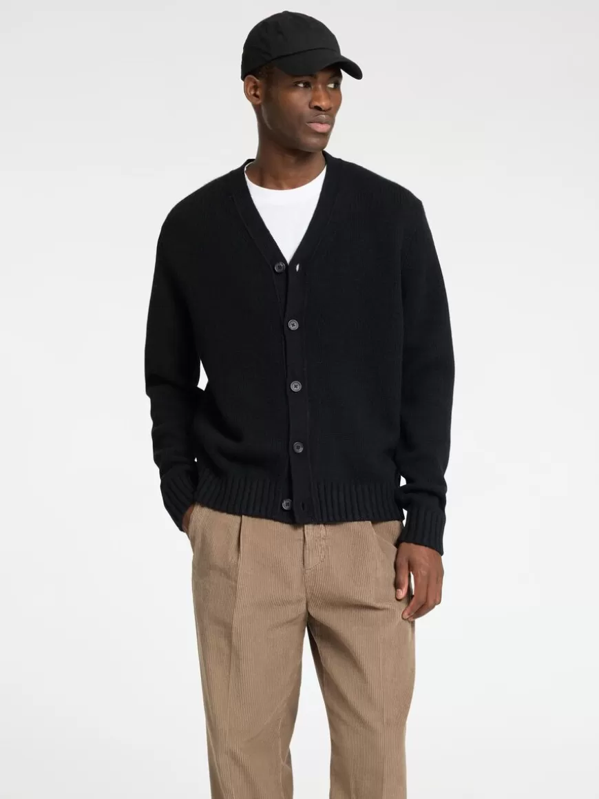 SELECTED RELAXED FIT CARDIGAN Black Cheap