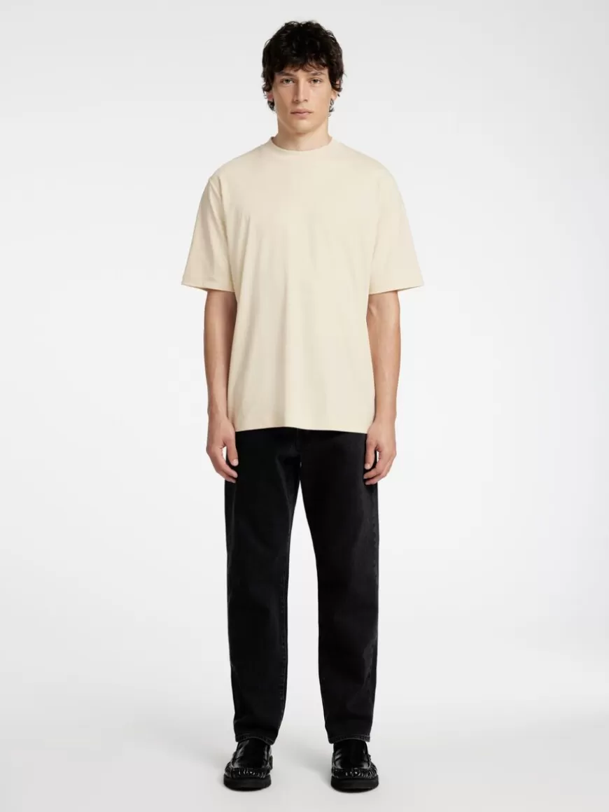 SELECTED RELAXED FIT T-SKJORTE Beige Online