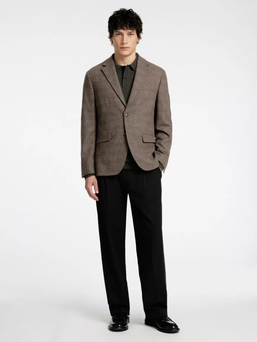 SELECTED RUTETE BLAZER Brown Hot