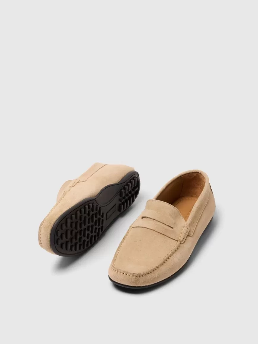 SELECTED SEMSKEDE LOAFERS Beige Outlet