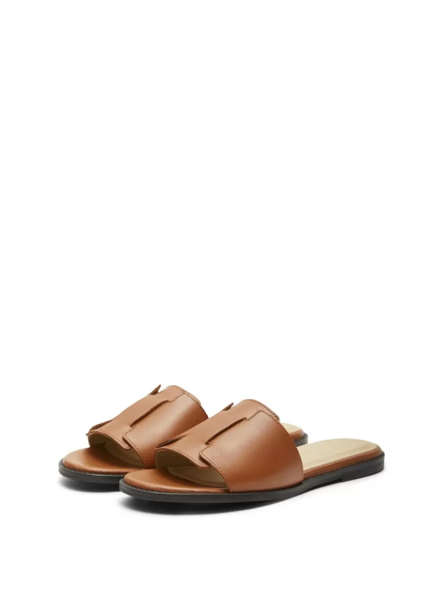 SELECTED SKINN SANDALER Brown Shop