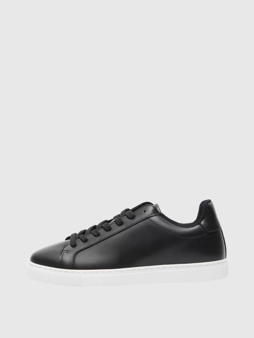 SELECTED SKINN SNEAKERS Black Store