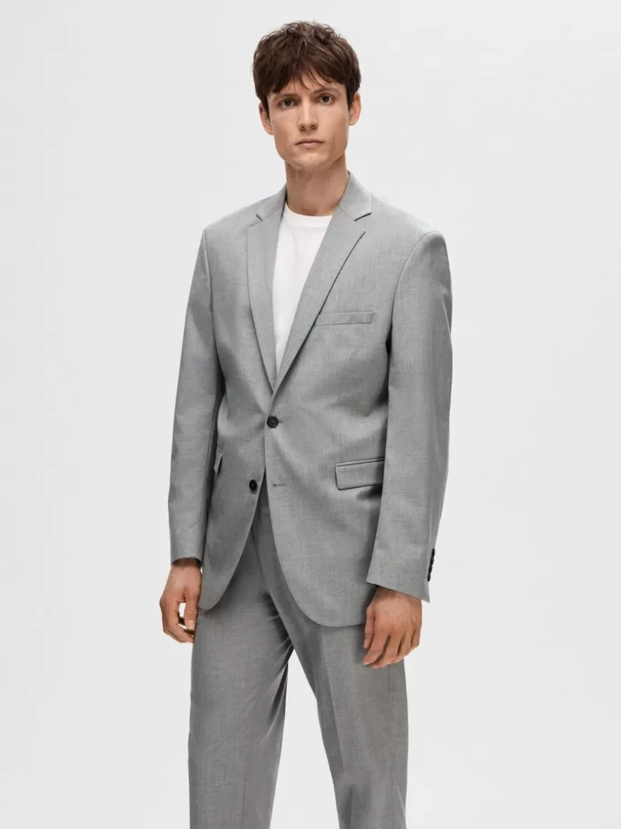 SELECTED SLIM FIT BLAZER Grey Outlet