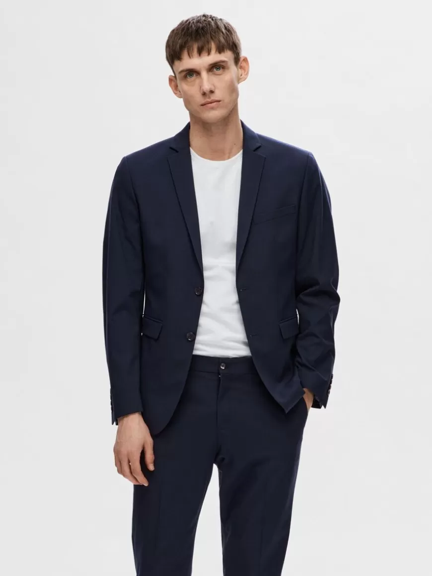 SELECTED SLIM FIT BLAZER Blue Shop