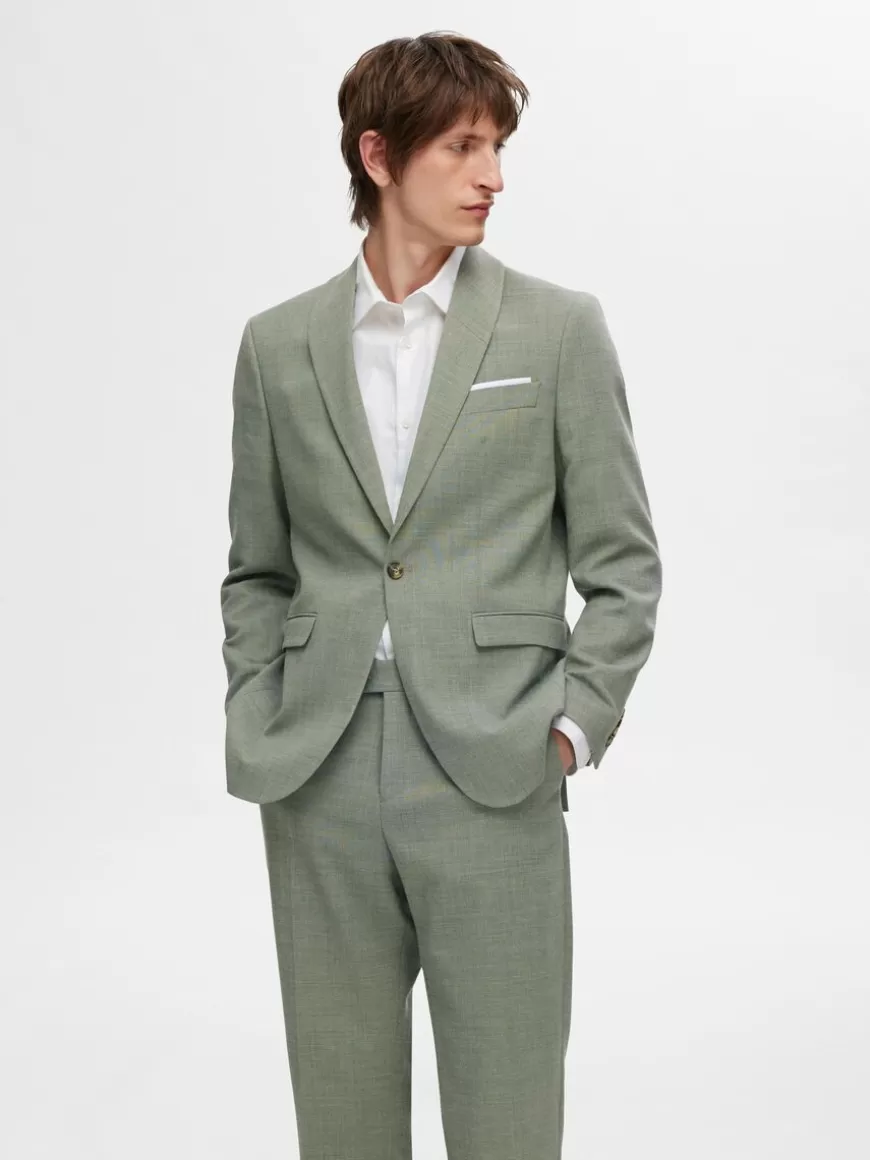 SELECTED SLIM FIT BLAZER Green Store