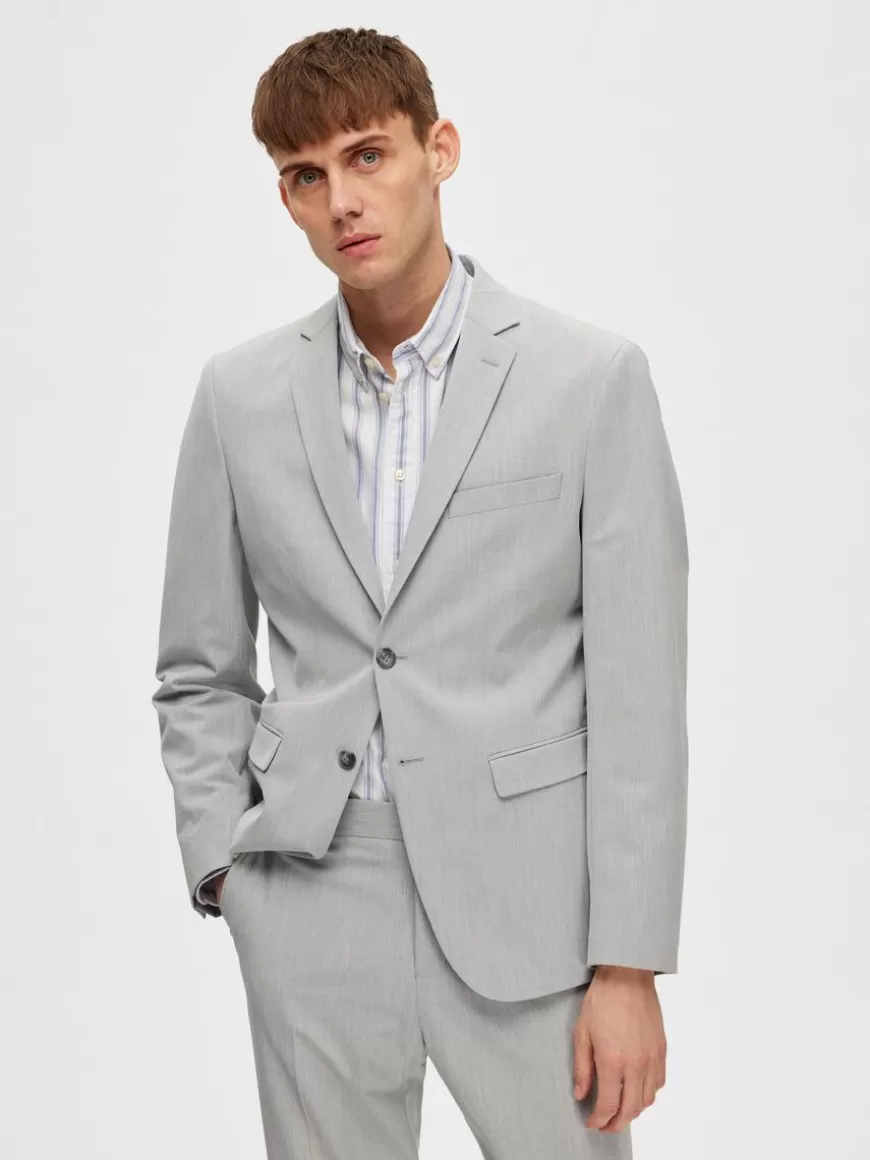 SELECTED SLIM FIT BLAZER Grey Cheap