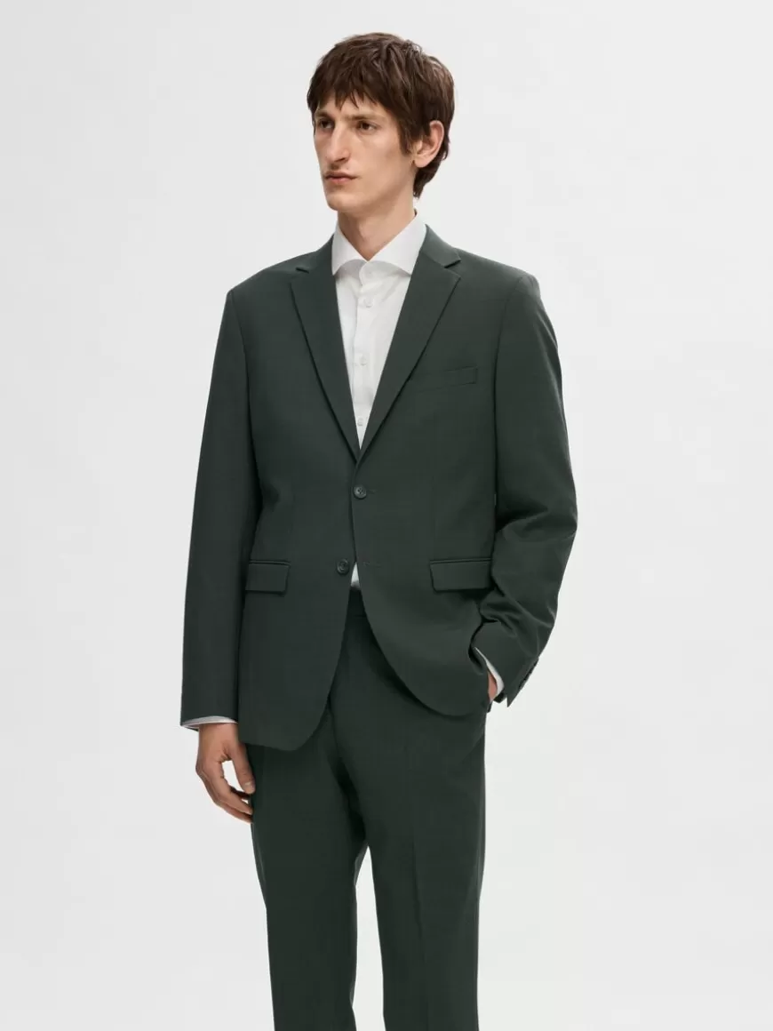 SELECTED SLIM FIT BLAZER Green Discount