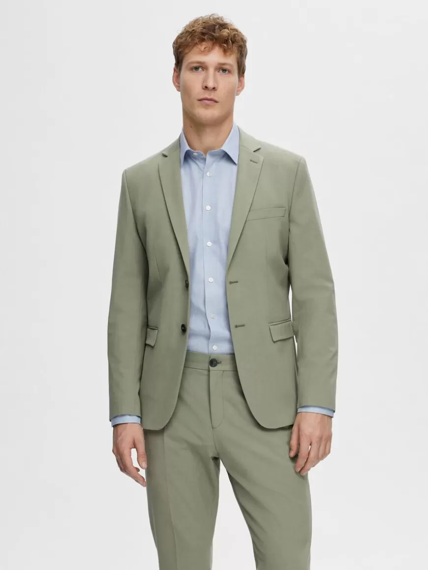 SELECTED SLIM FIT BLAZER Green Hot