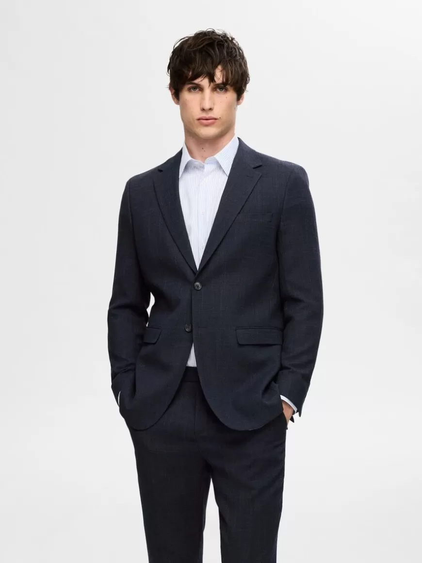 SELECTED SLIM FIT BLAZER Blue Discount