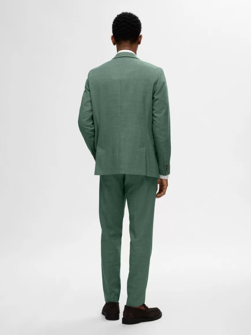 SELECTED SLIM FIT ENKELTSPENT BLAZER Green Store