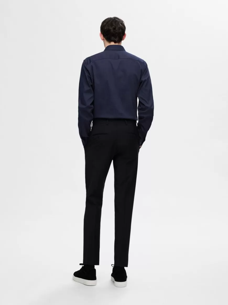 SELECTED SLIM FIT SKJORTE Blue Best Sale