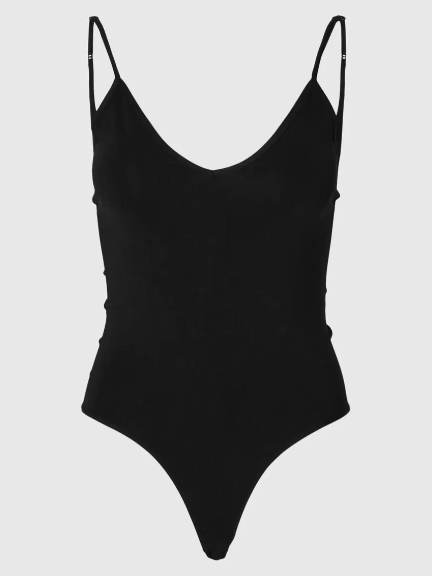 SELECTED SØMLØS SHAPEWEAR-BODY Black Store