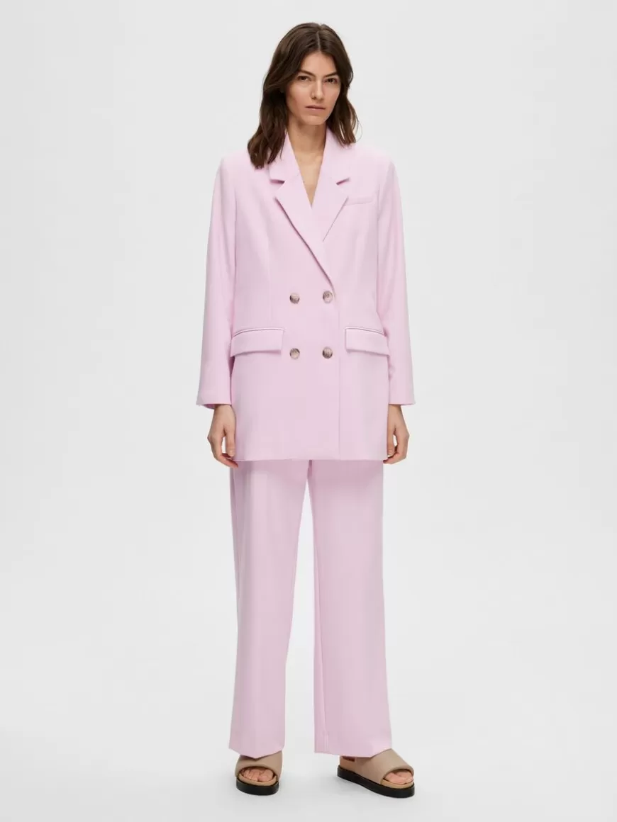 SELECTED TAILORED ENKELTSPENT BLAZER Pink Fashion